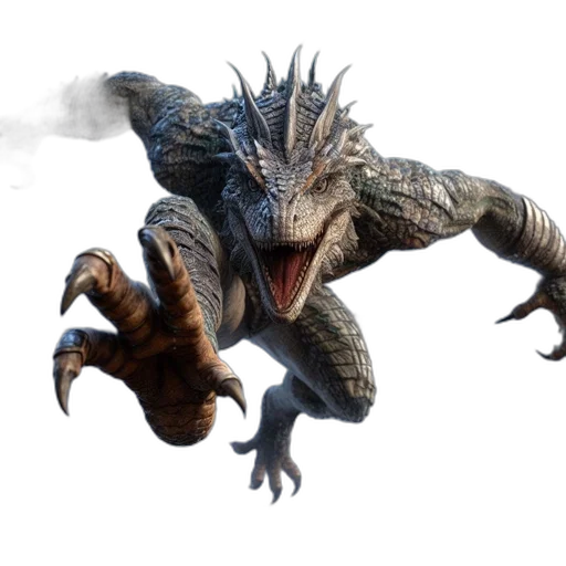 dragon, creature, animal, concept art transparent PNG cut-out