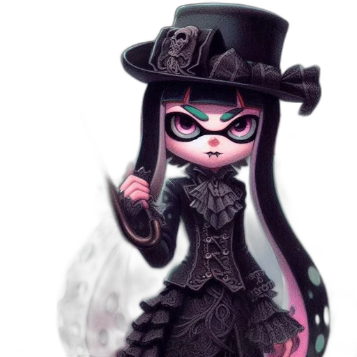 dress, hat, concept art, fantasy art transparent PNG cut-out