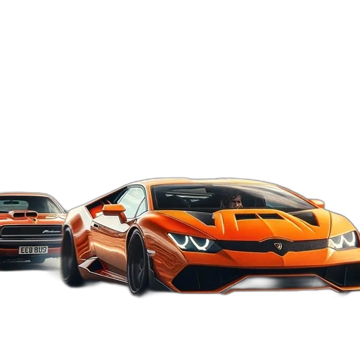 car, 3d render, photorealistic, concept art transparent PNG cut-out
