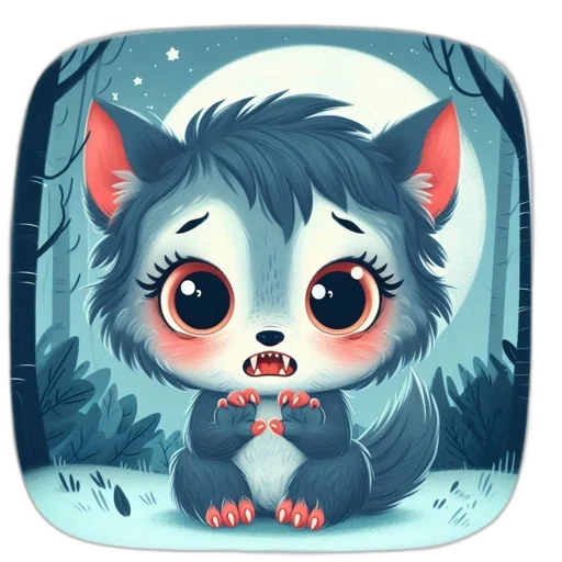 creature, fantasy art, concept art, cartoon transparent PNG cut-out
