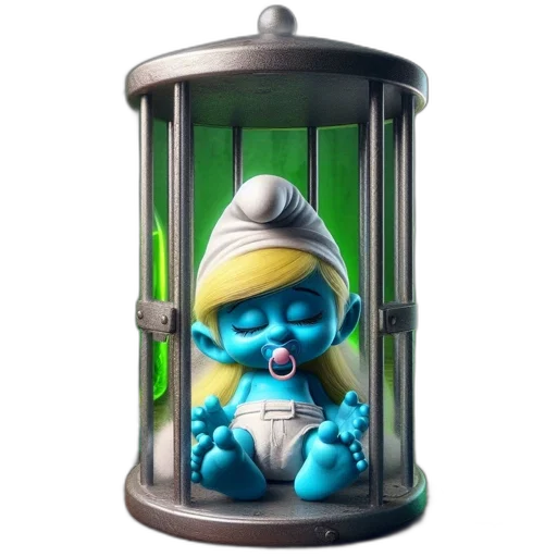 robot, creature, concept art, 3d render transparent PNG cut-out