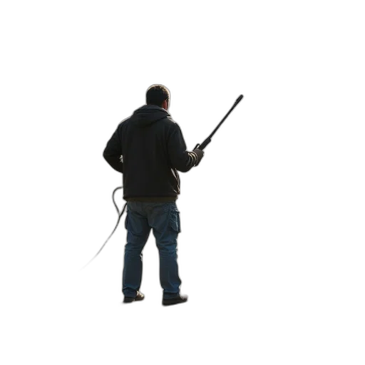 staff, weapon, sword, jacket transparent PNG cut-out