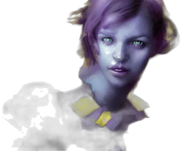 face, robot, fantasy art, concept art transparent PNG cut-out