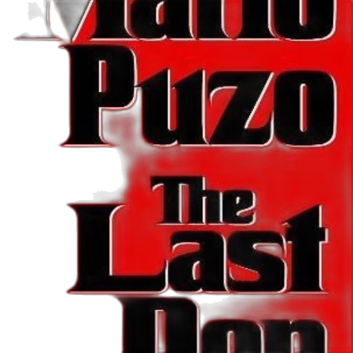 last, don, mario, puzo transparent PNG cut-out
