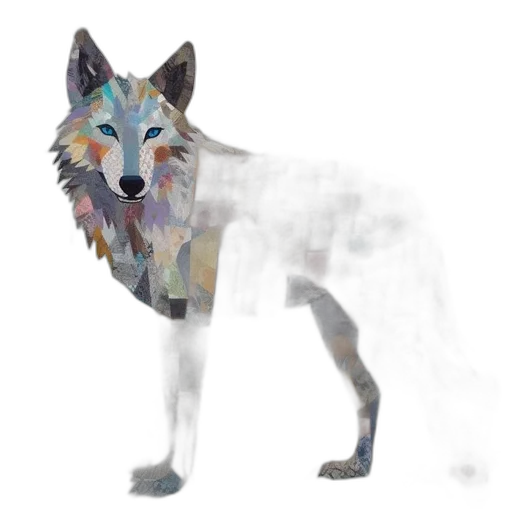 animal, creature, staff, jacket transparent PNG cut-out