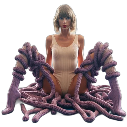 dress, creature, hair, jewelry transparent PNG cut-out