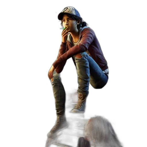 hat, jacket, creature, animal transparent PNG cut-out
