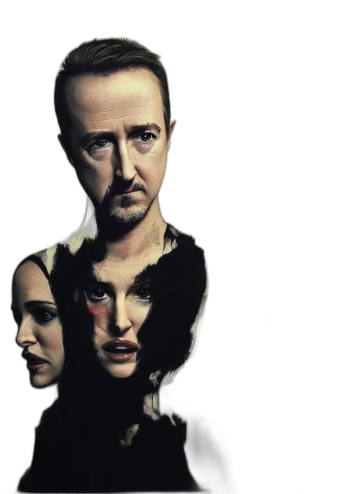 face, photorealistic, comic book art, oil painting transparent PNG cut-out