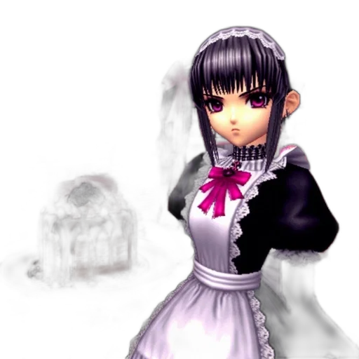staff, dress, 3d render, concept art transparent PNG cut-out