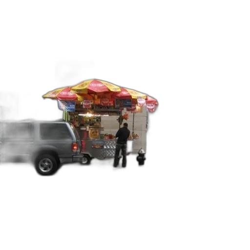 umbrella, car, food, staff transparent PNG cut-out