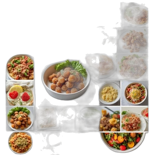 food, collage, calories, meal transparent PNG cut-out