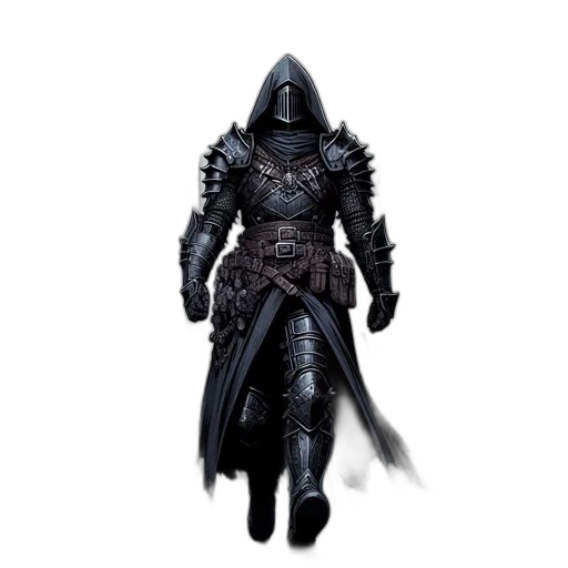 sword, mask, jacket, staff transparent PNG cut-out