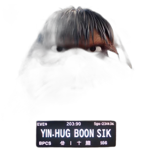 hair, mask, cyberpunk, animated transparent PNG cut-out