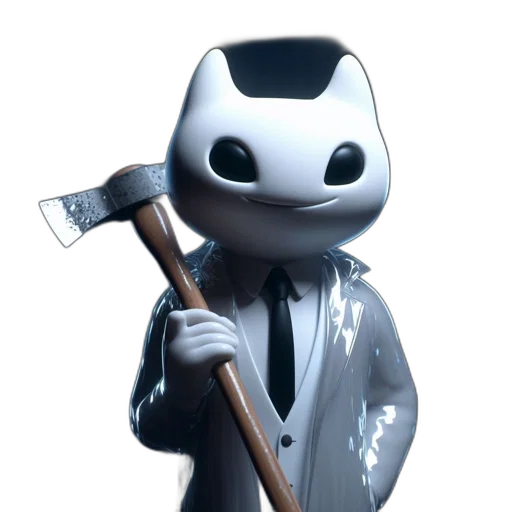 robot, staff, mask, animal transparent PNG cut-out