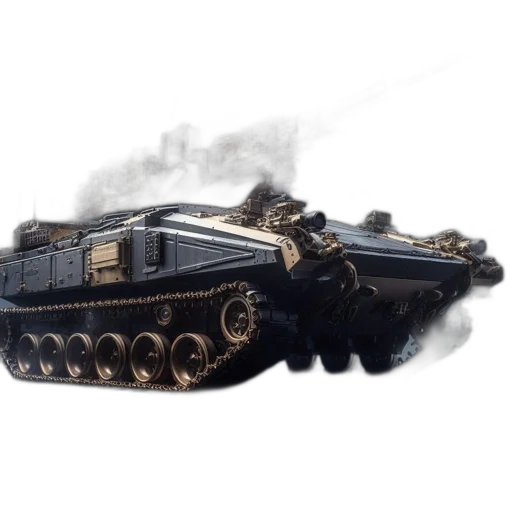 weapon, car, concept art, 3d render transparent PNG cut-out