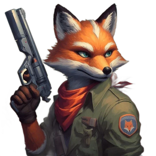 weapon, staff, animal, jacket transparent PNG cut-out