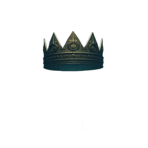 crown, hat, jewelry, staff transparent PNG cut-out