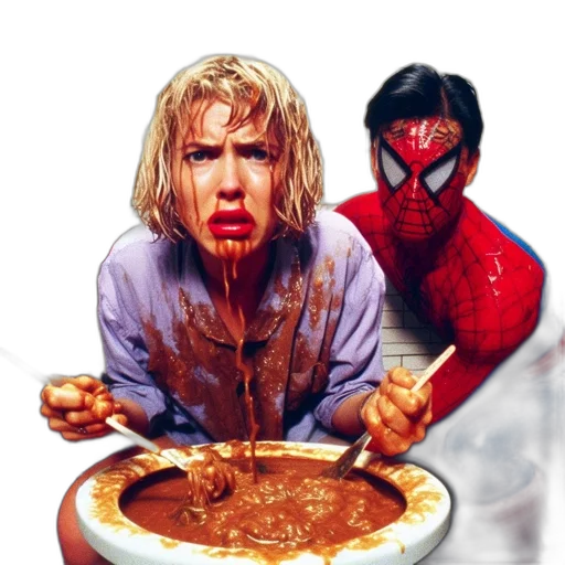 food, comic book art, concept art, photorealistic transparent PNG cut-out
