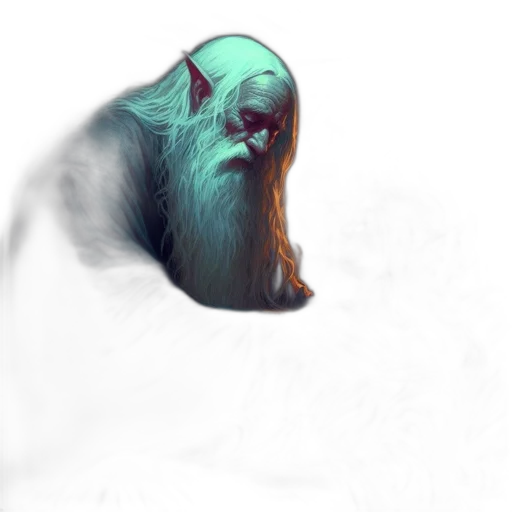 creature, mask, face, hair transparent PNG cut-out