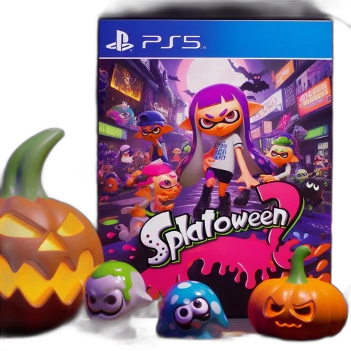 concept art, splatoon, ps5, game transparent PNG cut-out