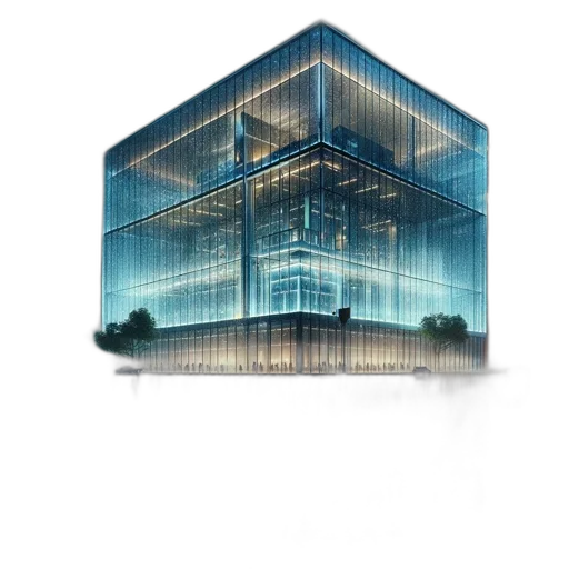 building, 3d render, concept art, photorealistic transparent PNG cut-out
