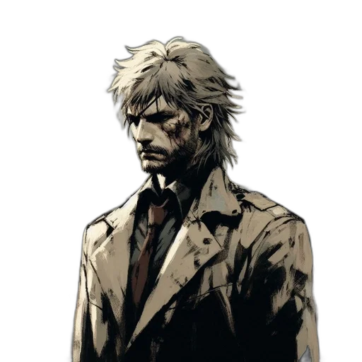 face, jacket, mask, staff transparent PNG cut-out