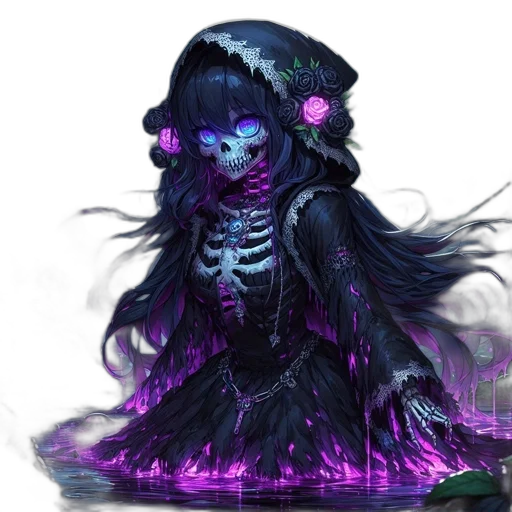 creature, dress, mask, concept art transparent PNG cut-out