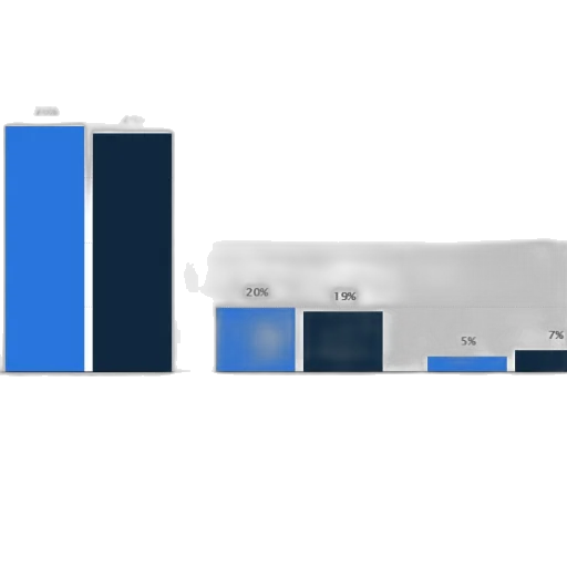 3d render, concept art, blue, monochrome transparent PNG cut-out