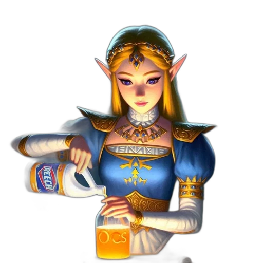 staff, bottle, crown, mask transparent PNG cut-out