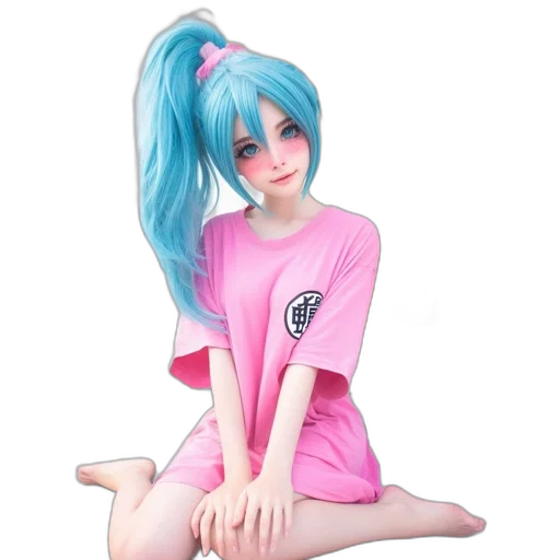 dress, creature, staff, robot transparent PNG cut-out