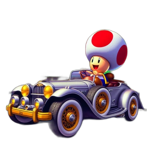 car, robot, hat, weapon transparent PNG cut-out