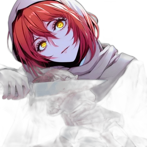 jacket, face, mask, creature transparent PNG cut-out