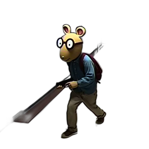 staff, weapon, animal, creature transparent PNG cut-out