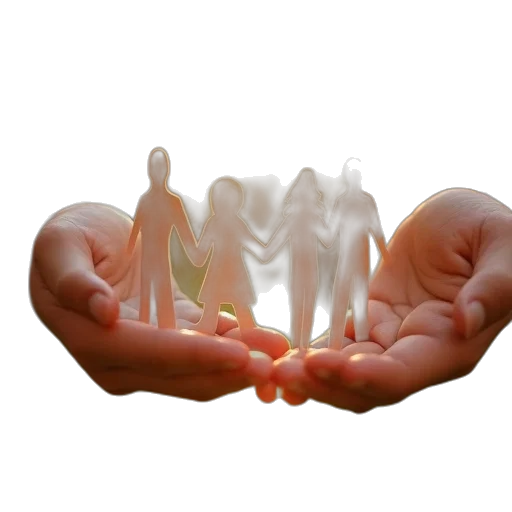 staff, 3d render, human, hands transparent PNG cut-out