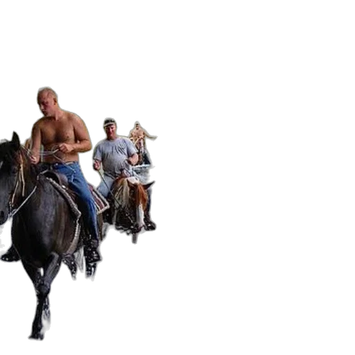 animal, weapon, four, men transparent PNG cut-out