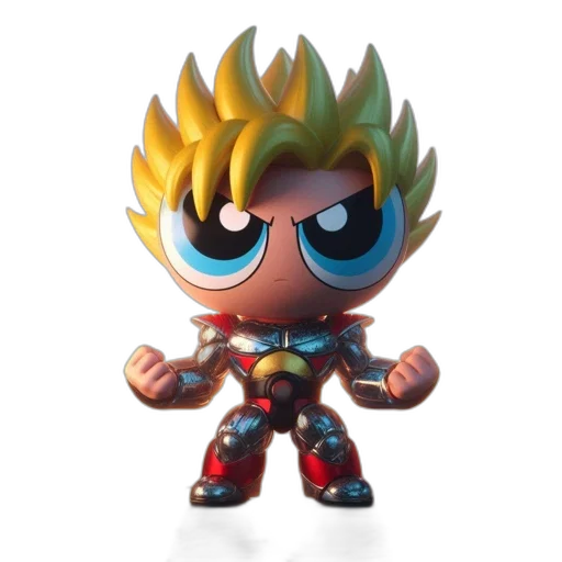 3d render, concept art, comic book art, cartoon transparent PNG cut-out