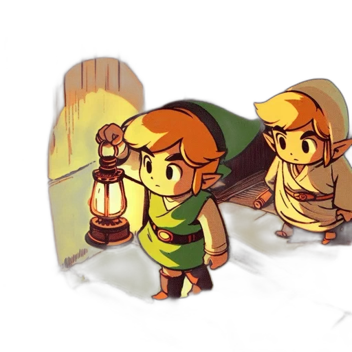concept art, pixel art, fantasy art, watercolor transparent PNG cut-out