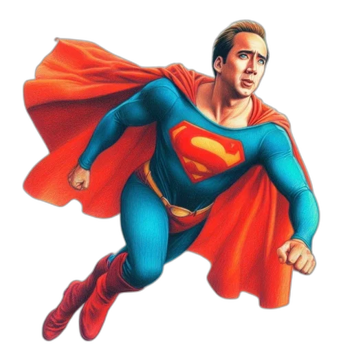 comic book art, concept art, photorealistic, cartoon transparent PNG cut-out