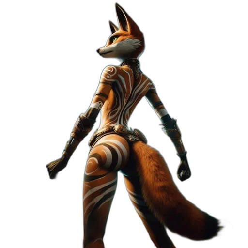 animal, staff, creature, robot transparent PNG cut-out