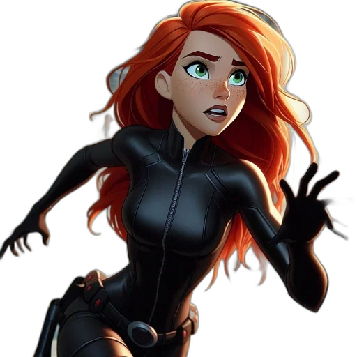 comic book art, concept art, cartoon, fantasy art transparent PNG cut-out