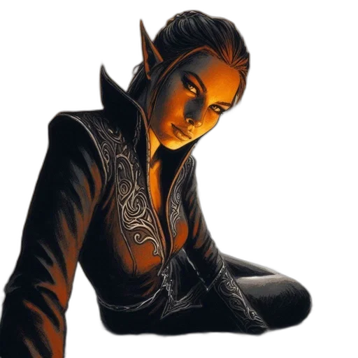 dragon, jacket, staff, fantasy art transparent PNG cut-out