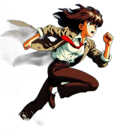 jacket, staff, weapon, sword transparent PNG cut-out