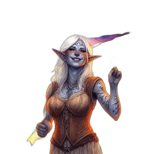 staff, fantasy art, concept art, watercolor transparent PNG cut-out