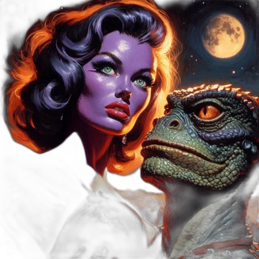 comic book art, concept art, fantasy art, outer space transparent PNG cut-out