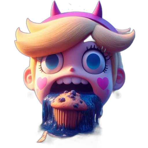 creature, face, animal, staff transparent PNG cut-out