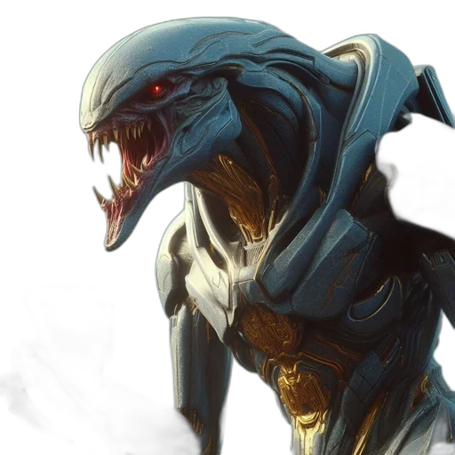 dragon, creature, mask, robot transparent PNG cut-out