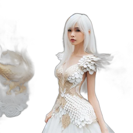 fantasy art, 3d render, concept art, photorealistic transparent PNG cut-out