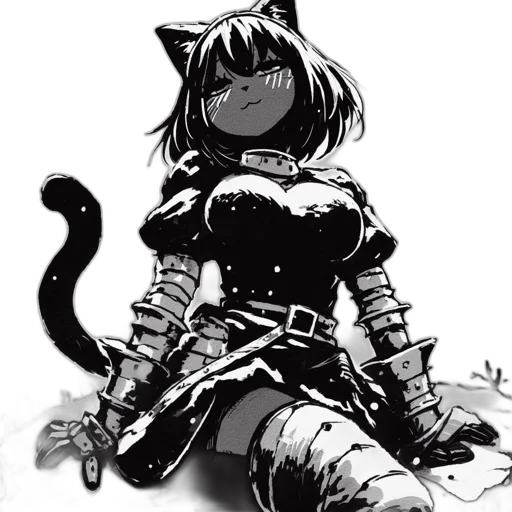 animal, staff, weapon, comic book art transparent PNG cut-out