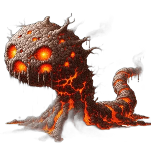 creature, dragon, staff, concept art transparent PNG cut-out