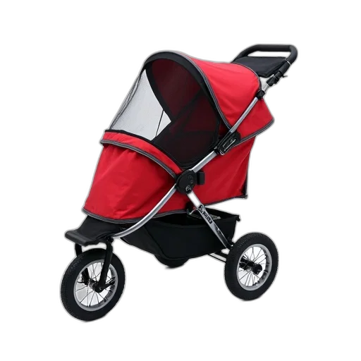 3d render, red, grey, pet transparent PNG cut-out